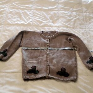 Hand knitted sweater